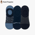 3prs Men Full Print No-Show Ankle Socks | Cotton Spandex | HMS479556