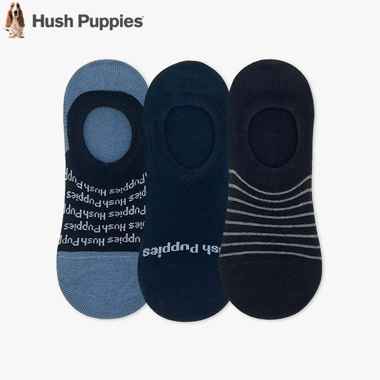3prs Men Full Print No-Show Ankle Socks | Cotton Spandex | HMS479556