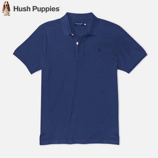 Hush Puppies Men Polo Tone to Tone Cotton Slim Fit | HMP379027
