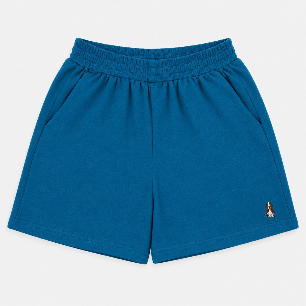 Ladies' Easy Shorts Solid | 100% Cotton | HLM609867