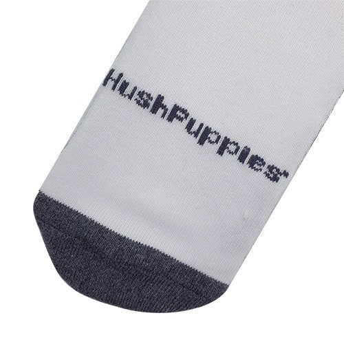 3prs Men's White Ankle Half Terry Socks | Cotton Elastane | S136