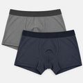 2pcs Men's Superfine Trunks | Microfiber Elastane | HMK671041