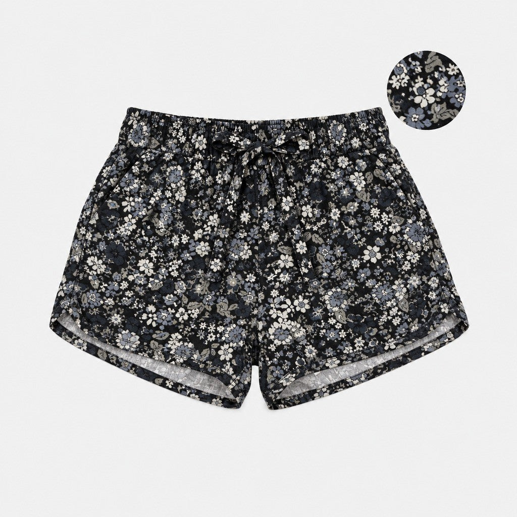 Ladies' Full Print Shorts | Cotton | HLM559690