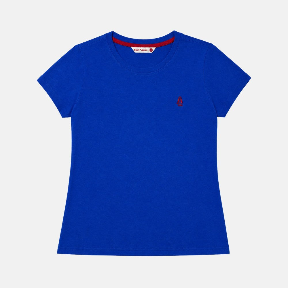Women's Round Neck Basic Tee | 100% Cotton | HLT619865