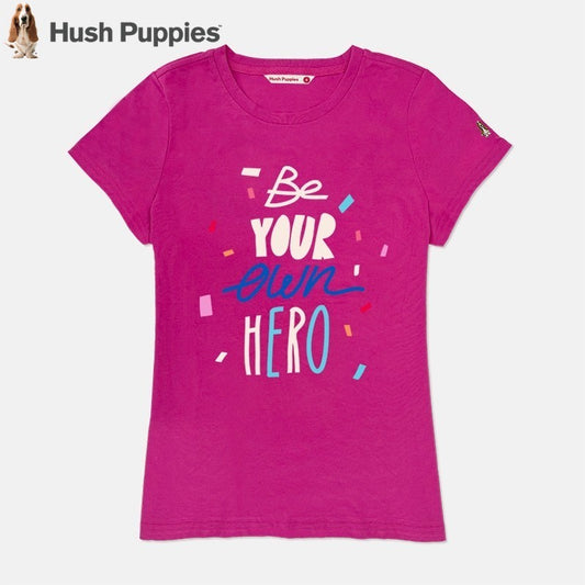 Ladies' Round Neck Graphic Tee | 100% Cotton | HLT579822