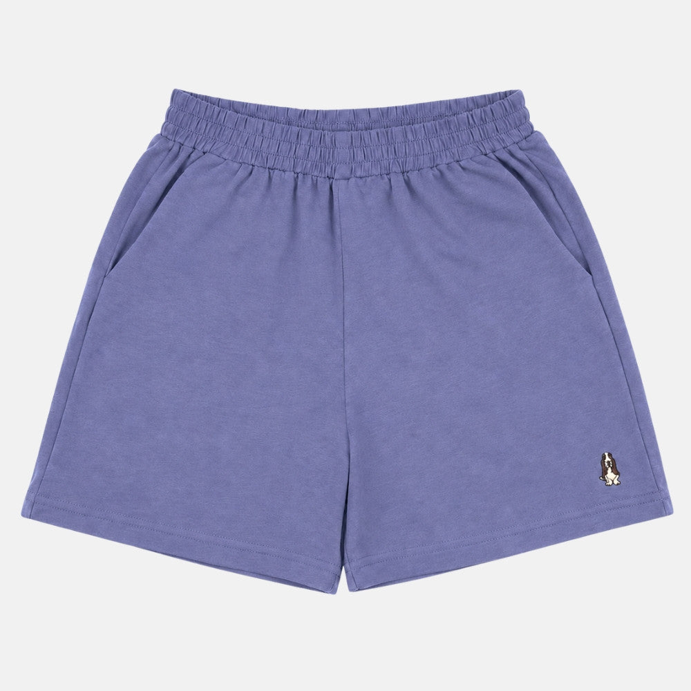 Ladies' Easy Shorts Solid | 100% Cotton | HLM609867