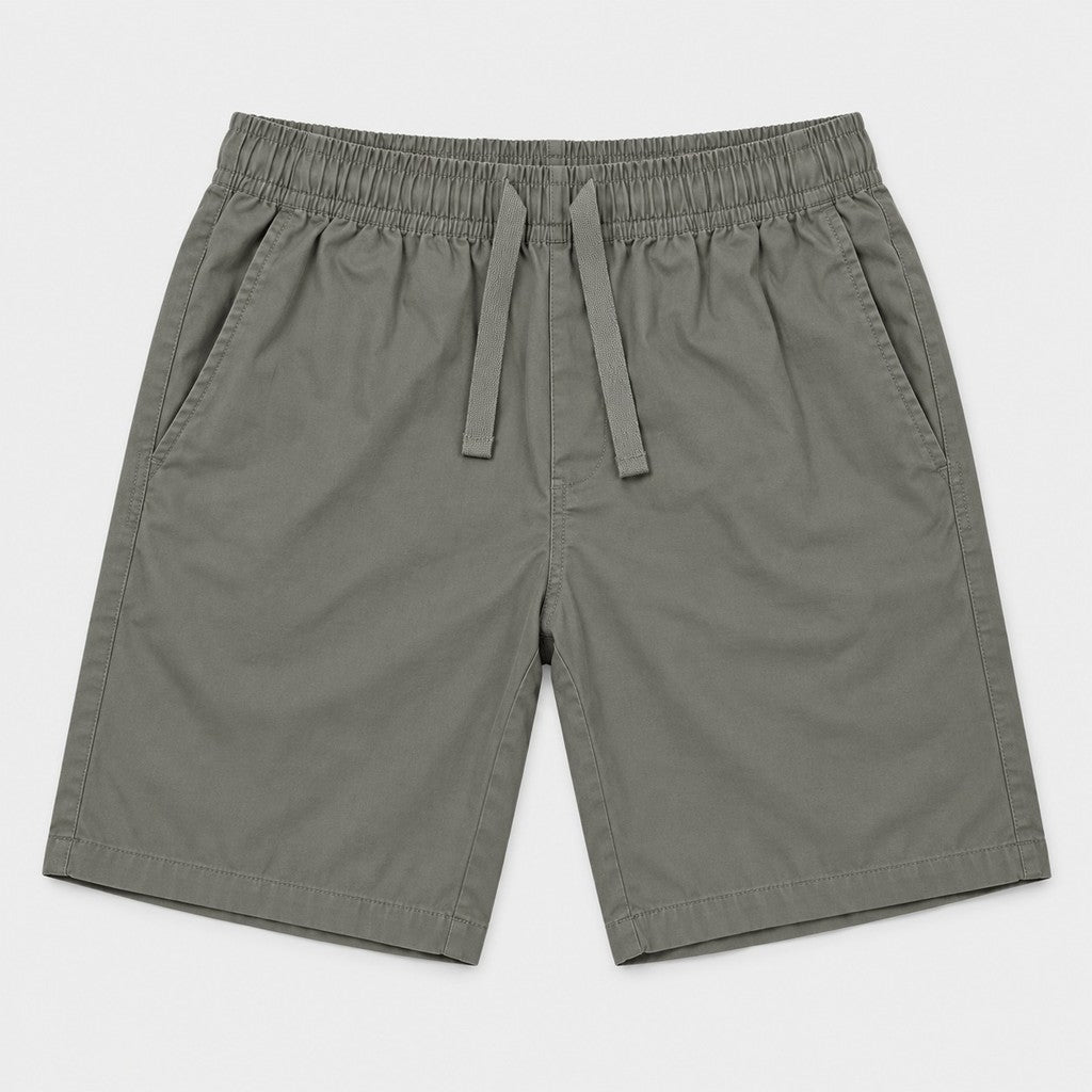 Men's Woven Easy Shorts with Drawcord Waist | 100% Cotton | HMM651019