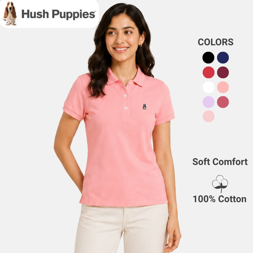 Ladies' Basic Polo With Embroidery | 100% Cotton | HLP208118