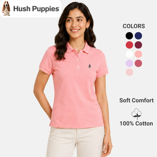 Ladies' Basic Polo With Embroidery | 100% Cotton | HLP208118