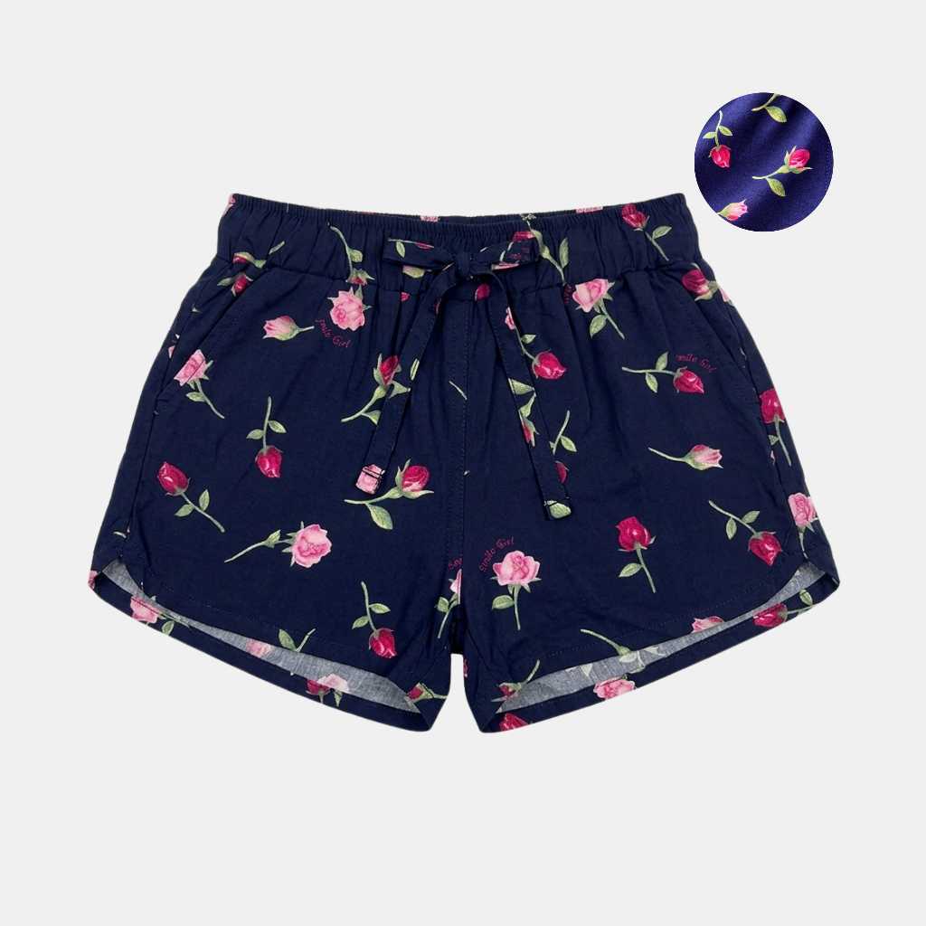 Ladies' Full Print Shorts | Cotton | HLM559690