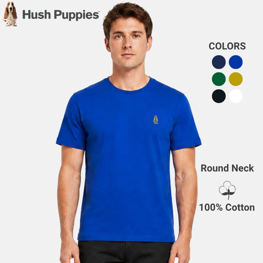 Men's Round Neck Basic Tee | 100% Cotton | HMT619864