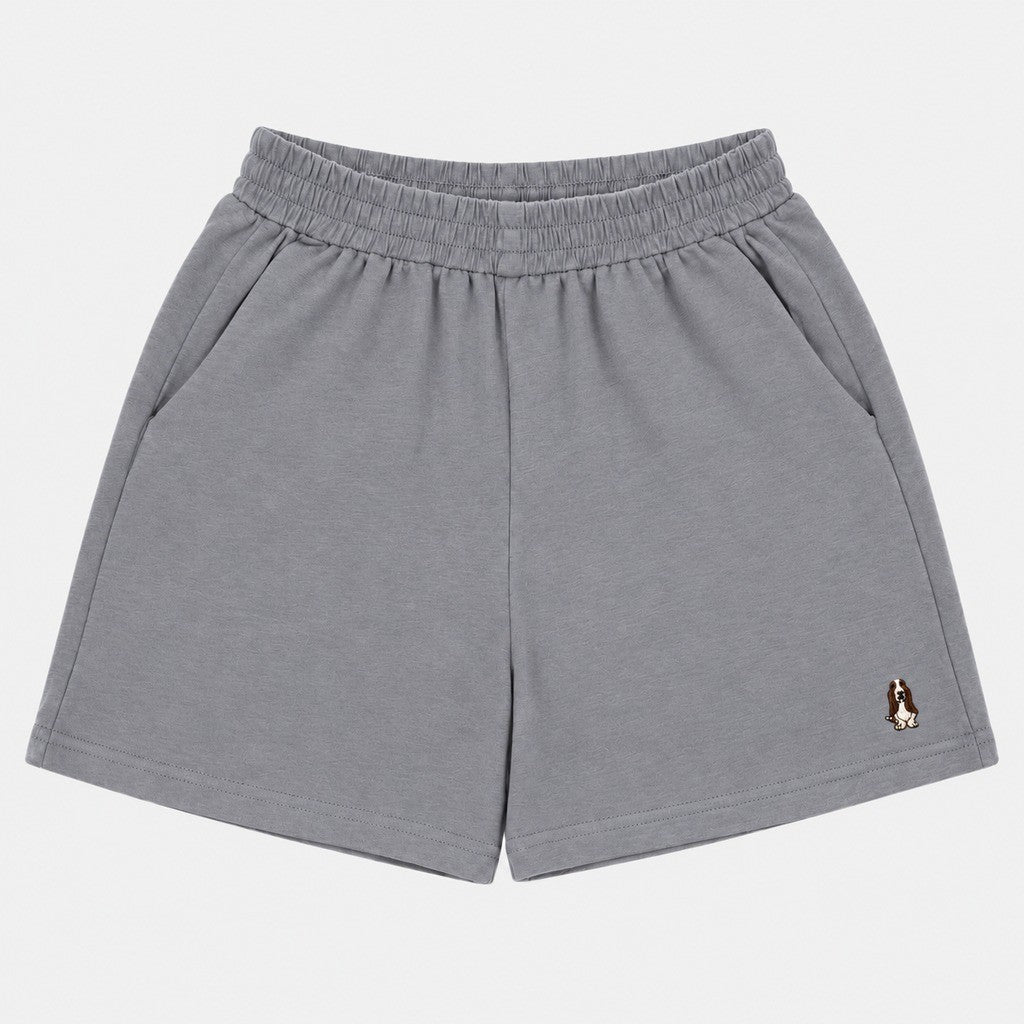 Ladies' Easy Shorts Solid | 100% Cotton | HLM609867