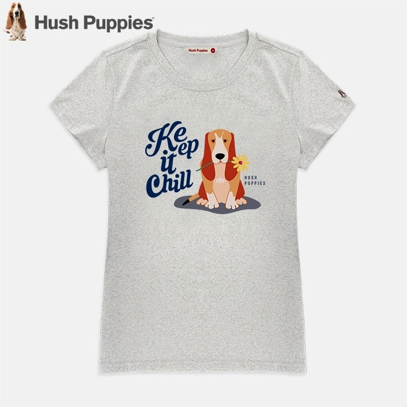 Ladies' Round Neck Couple Graphic Tee | 100% Cotton | HLT579823