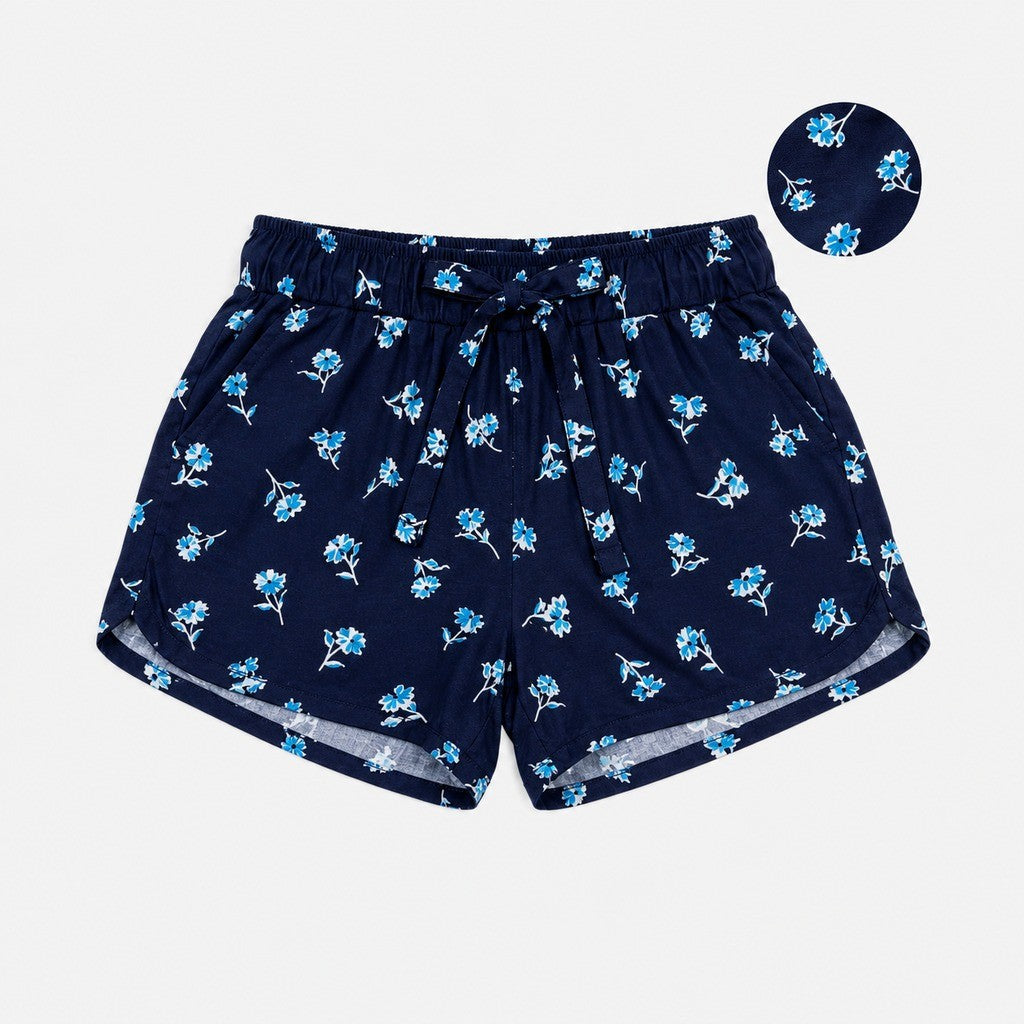 Ladies' Full Print Shorts | Cotton | HLM559690
