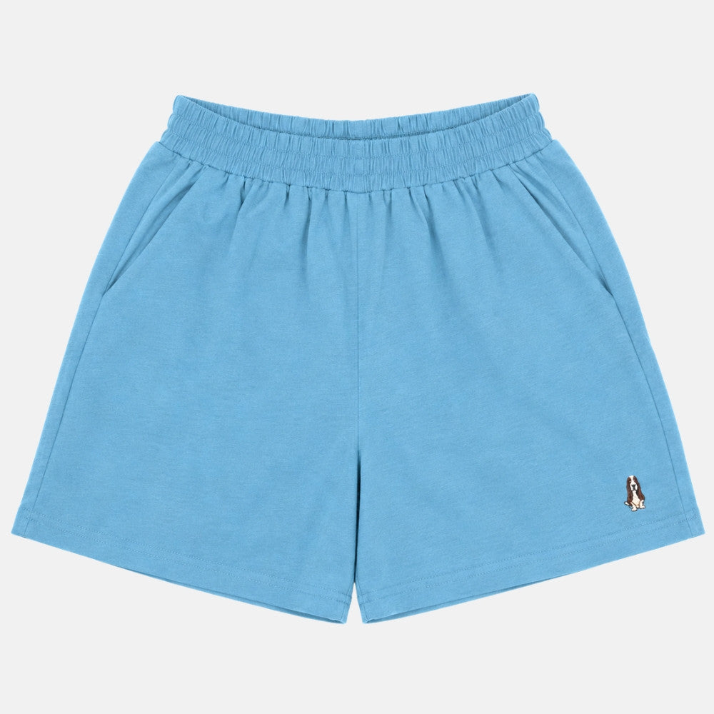 Ladies' Easy Shorts Solid | 100% Cotton | HLM609867