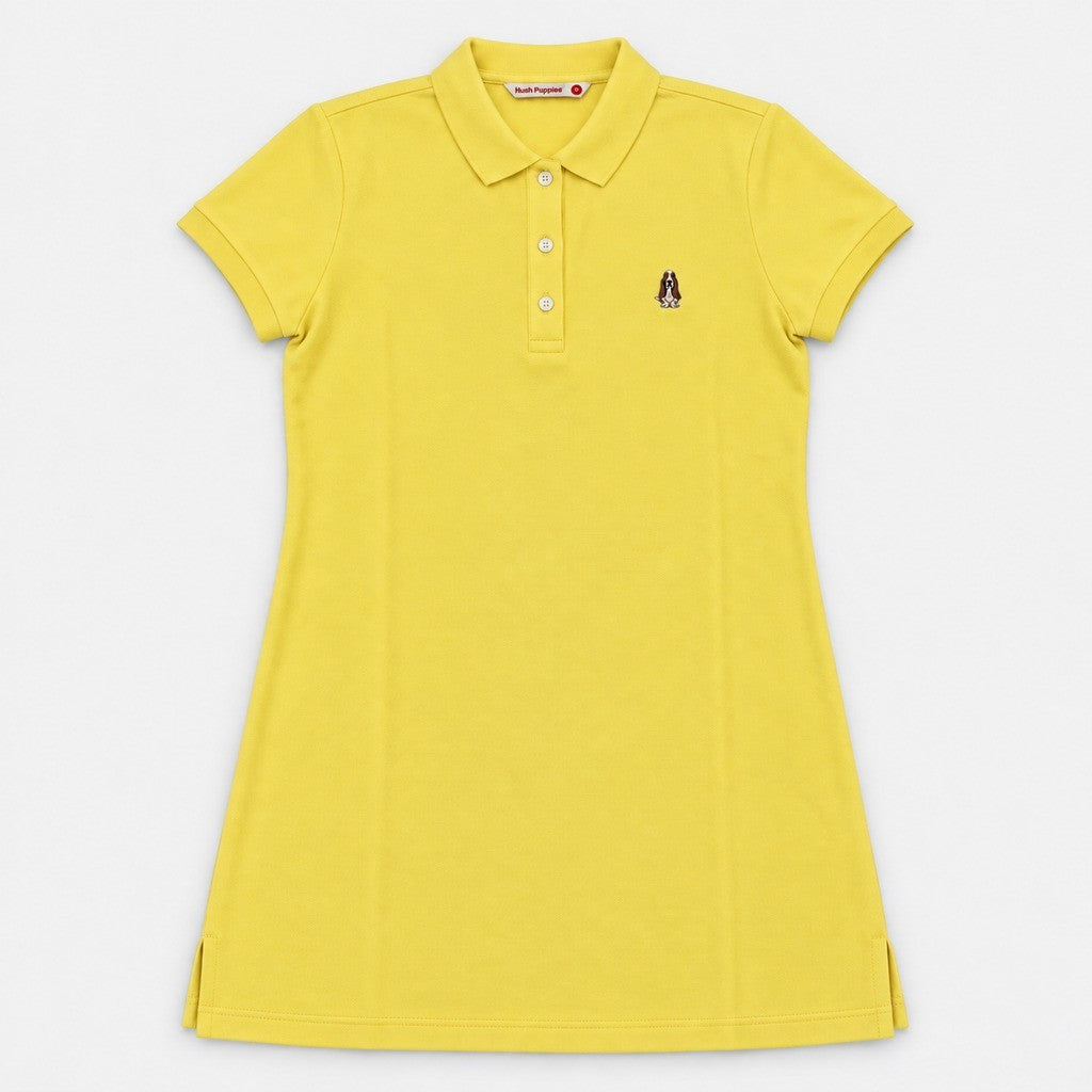 Women's Relaxed Polo Dress | Cotton Blend | HLD651050