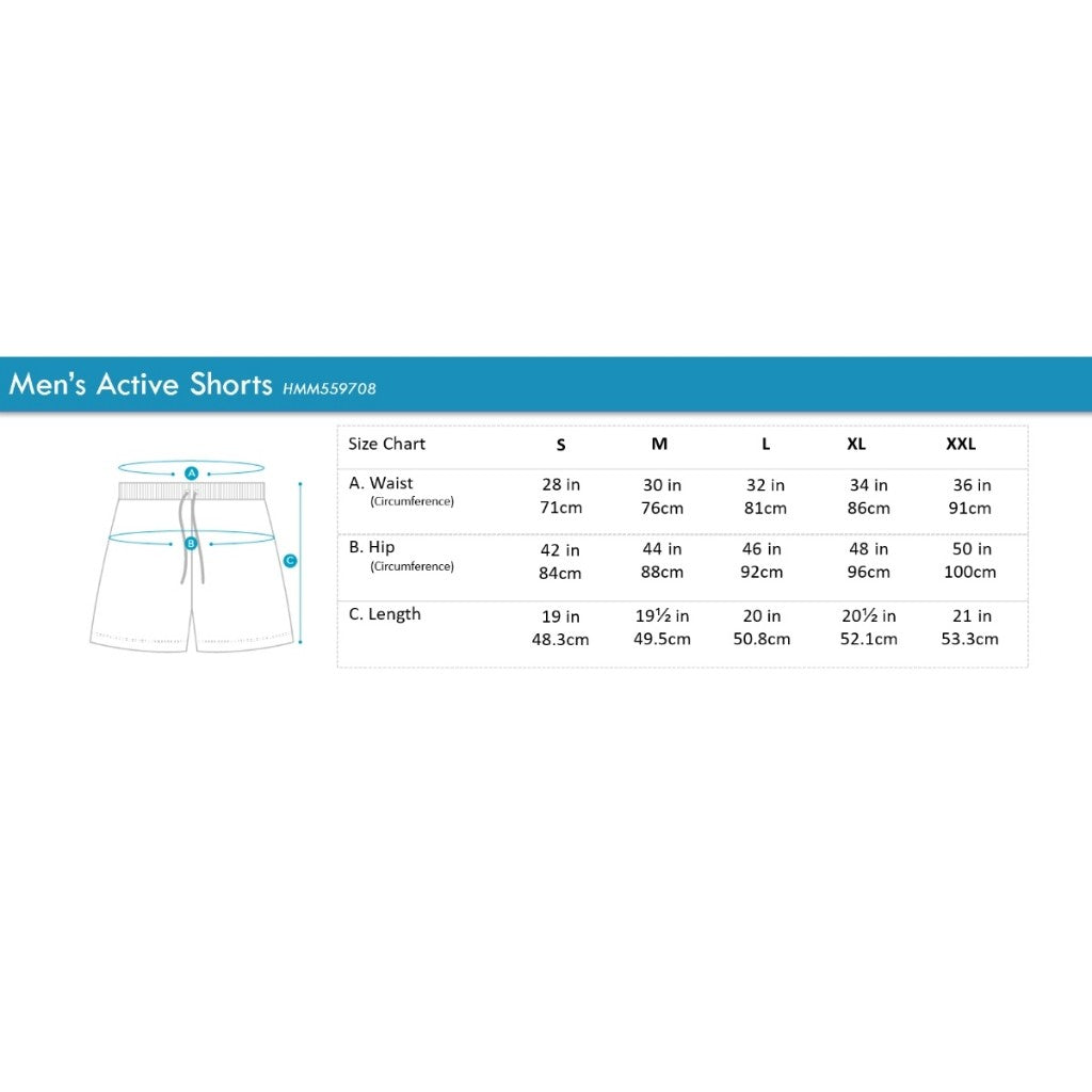 Men's Active Shorts | Quick Dry | HMM559708