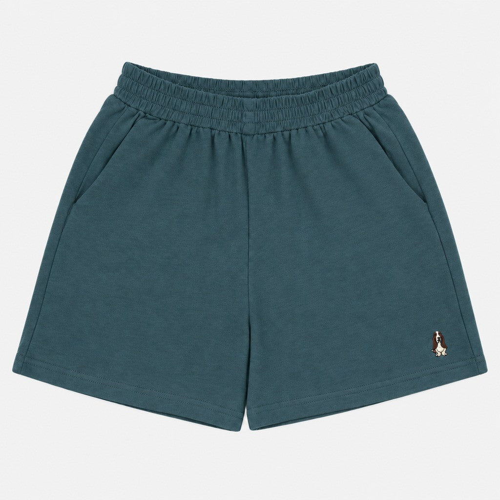 Ladies' Easy Shorts Solid | 100% Cotton | HLM609867