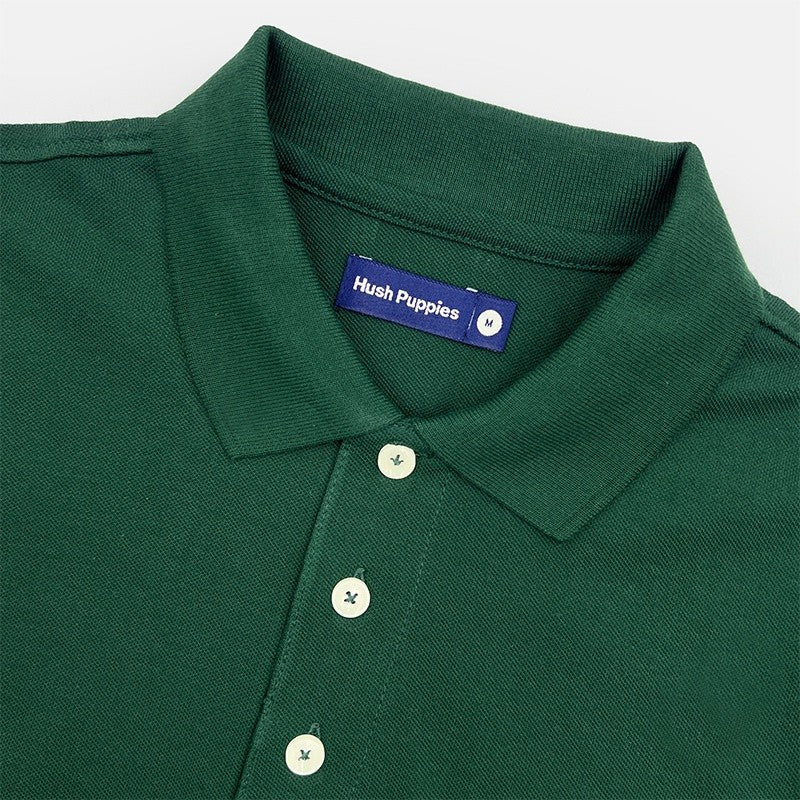 Men's Basic Polo Tee With Embroidery | Cotton | HMP601363