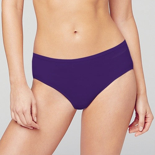Cotton Spandex Midi 5pcs Ladies Panties HLU008958
