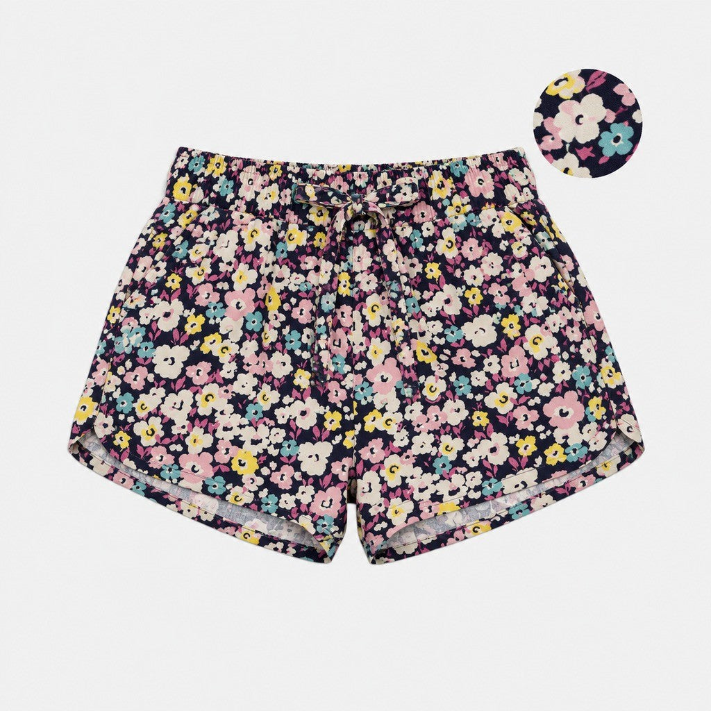 Ladies' Full Print Shorts | Cotton | HLM559690