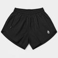 Women's Active Shorts with Zip Pocket | HLM579733