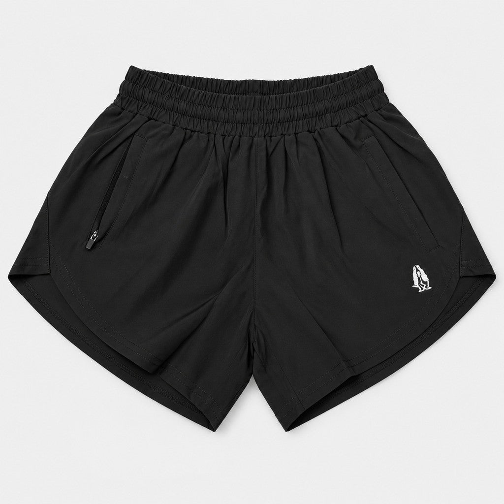 Women's Active Shorts with Zip Pocket | HLM579733