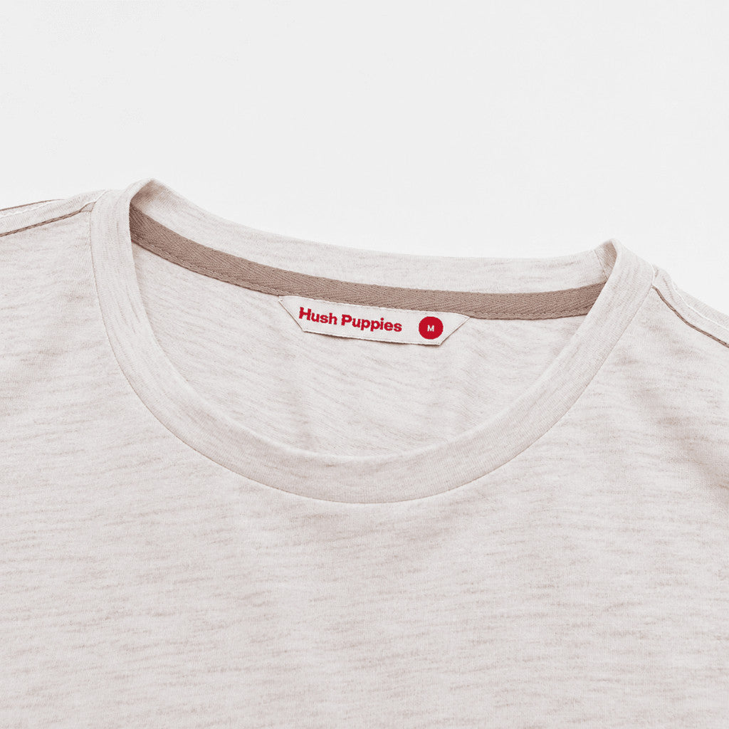 Ladies' Round Neck Basic Tee With Embroidery | HLT308650AS1
