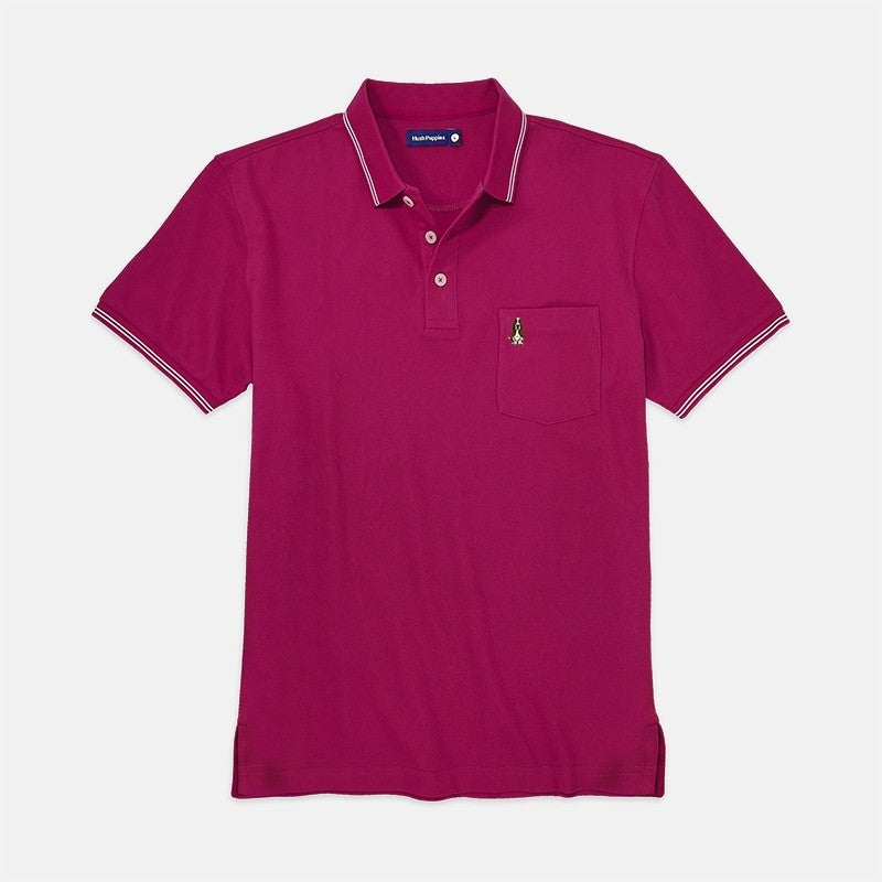 Men's Superfine Polo With Pocket | Cotton | HMP268344