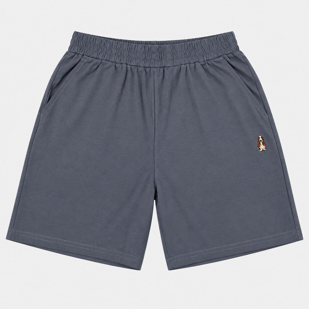Men's Knit Easy Shorts | 100% Cotton | HMM601061