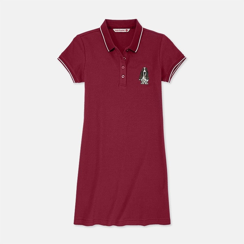 Ladies Polo Dress with Big Dog Pique | Cotton | HLD278467
