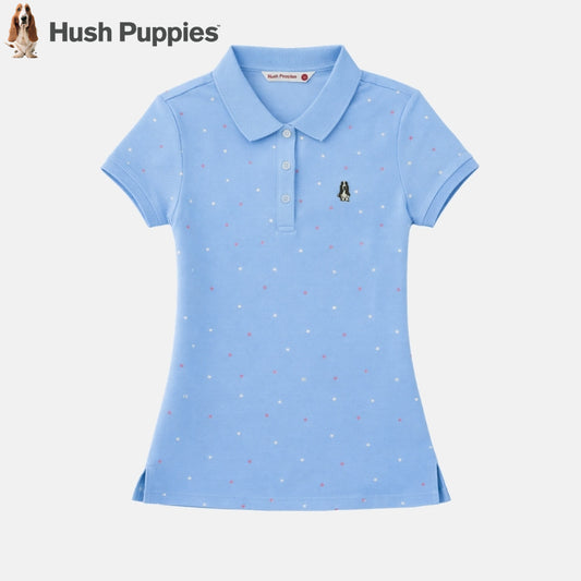 Ladies' Full Print Polo Stars | 100% Pique Cotton | HLP559726