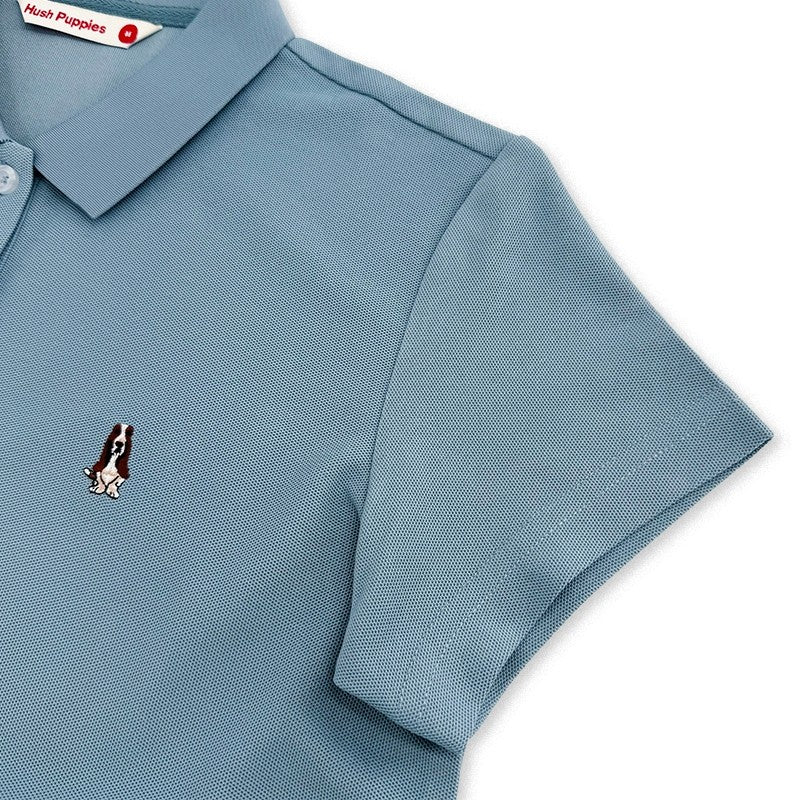 Ladies' Polo Dress With Small Dog Embroidery | HLD579812