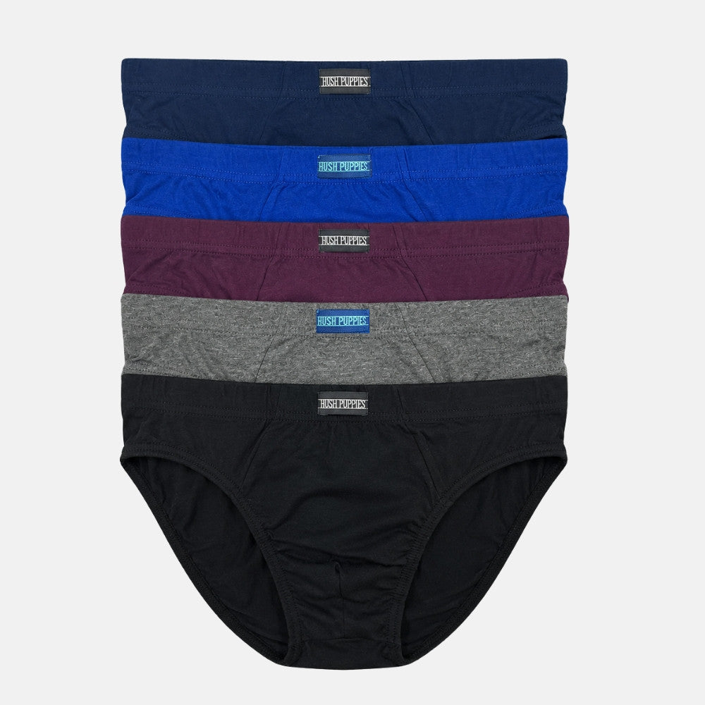 5pcs Men's Briefs | Cotton Jersey | Low Rise Mini | HMB579732