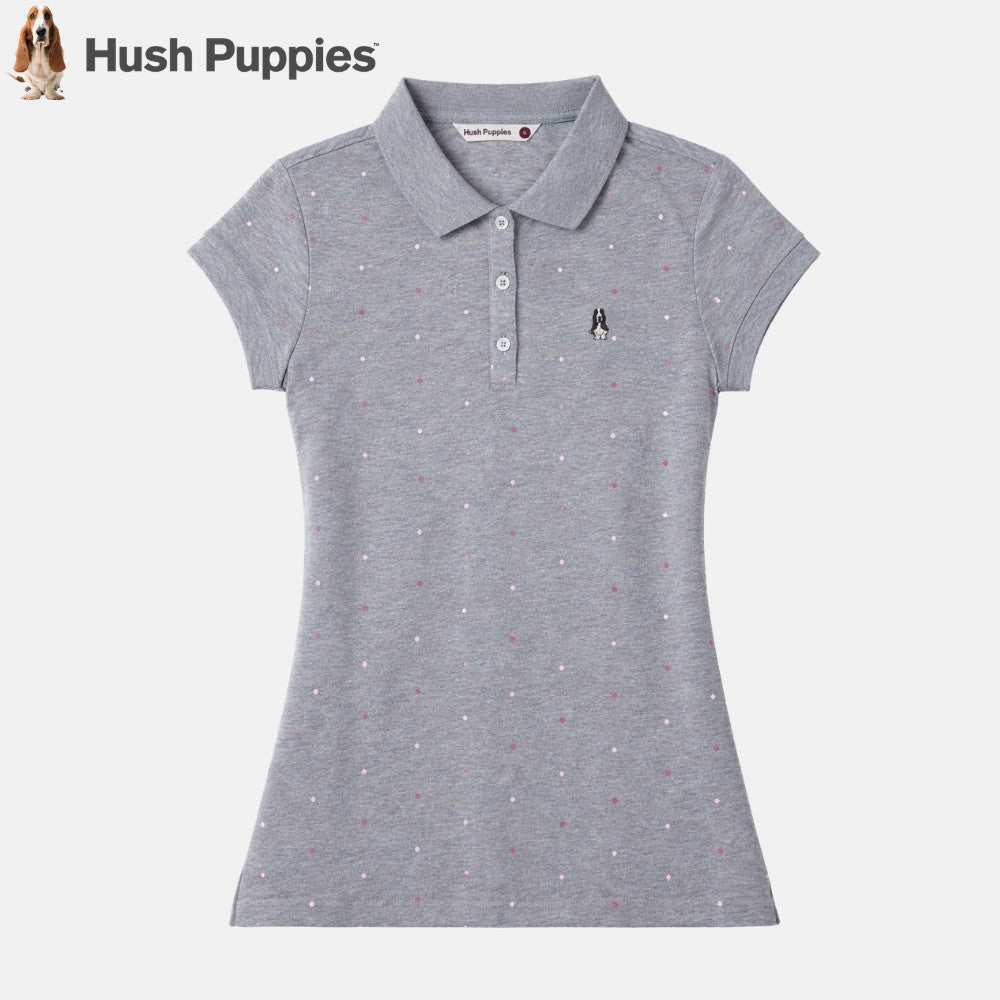 Ladies' Full Print Polo Dots | 100% Pique Cotton | HLP559725