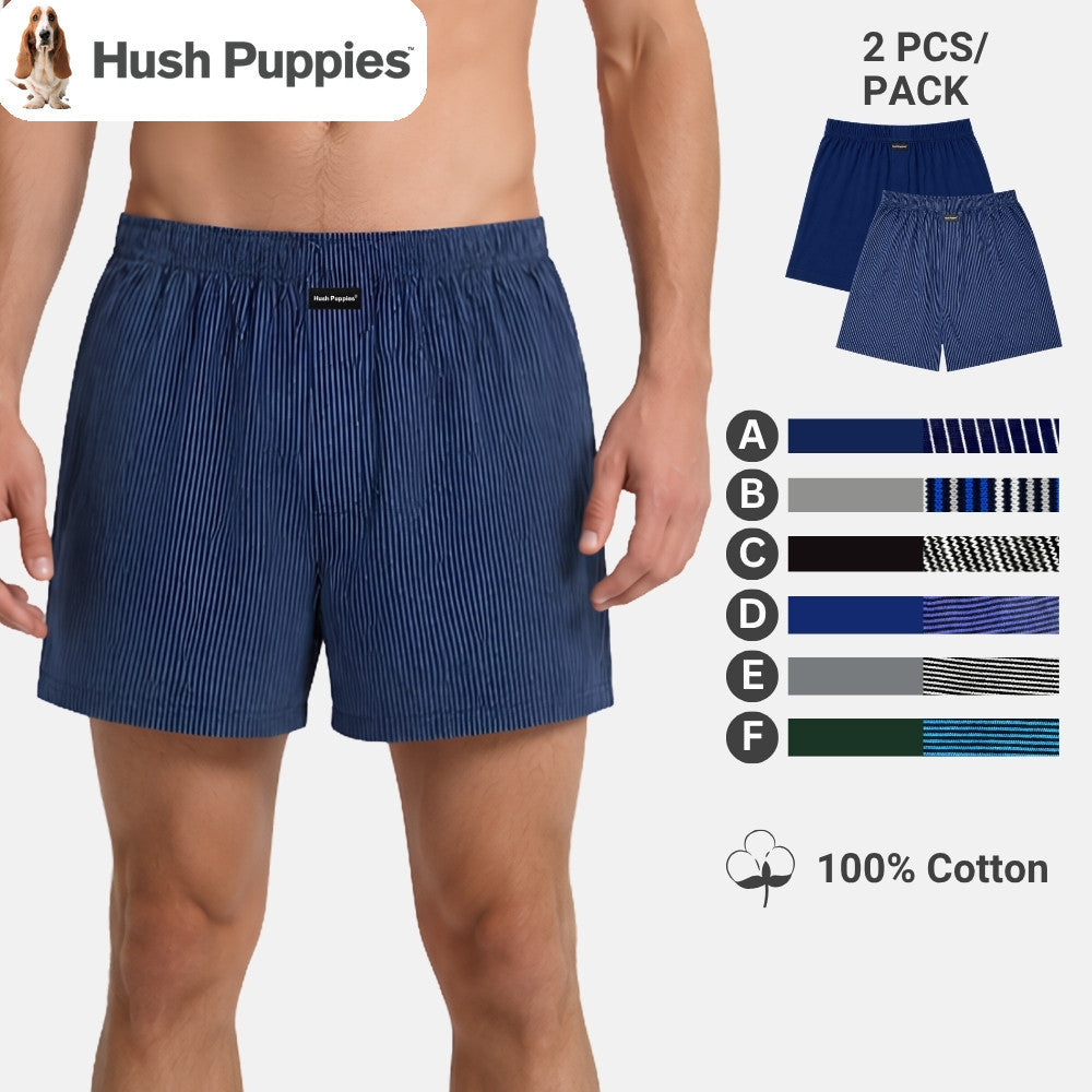 Men's 2pcs Knit Boxer Shorts | HMX639858
