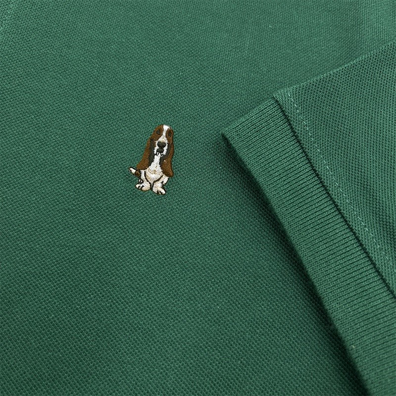 Men's Basic Polo Tee With Embroidery | Cotton | HMP601363