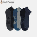 3prs Men Half Terry Ankle Socks | Cotton Elastane | HMS907748