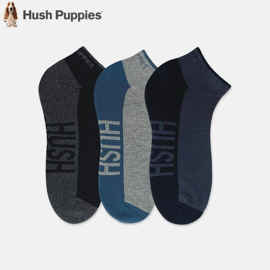 3prs Men Half Terry Ankle Socks | Cotton Elastane | HMS907748