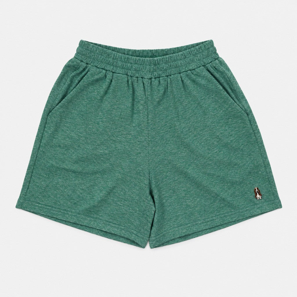 Ladies' Easy Shorts Melange | 100% Cotton | HLM509844
