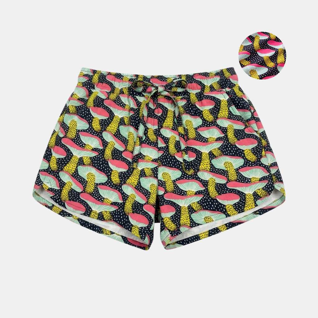 Ladies' Full Print Shorts | Cotton | HLM559690