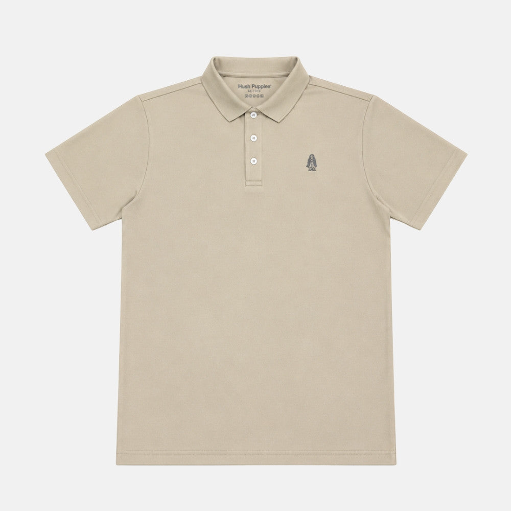 Men Active Polo With Dog Logo | HMP639878
