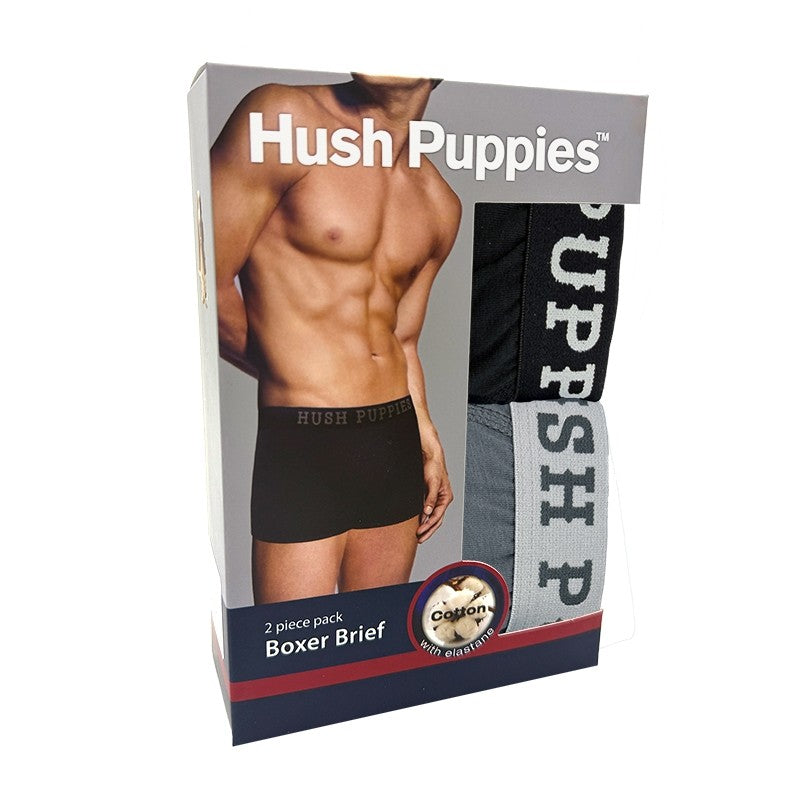 2pcs Men's Boxer Briefs | Cotton Elastane | HMX107725