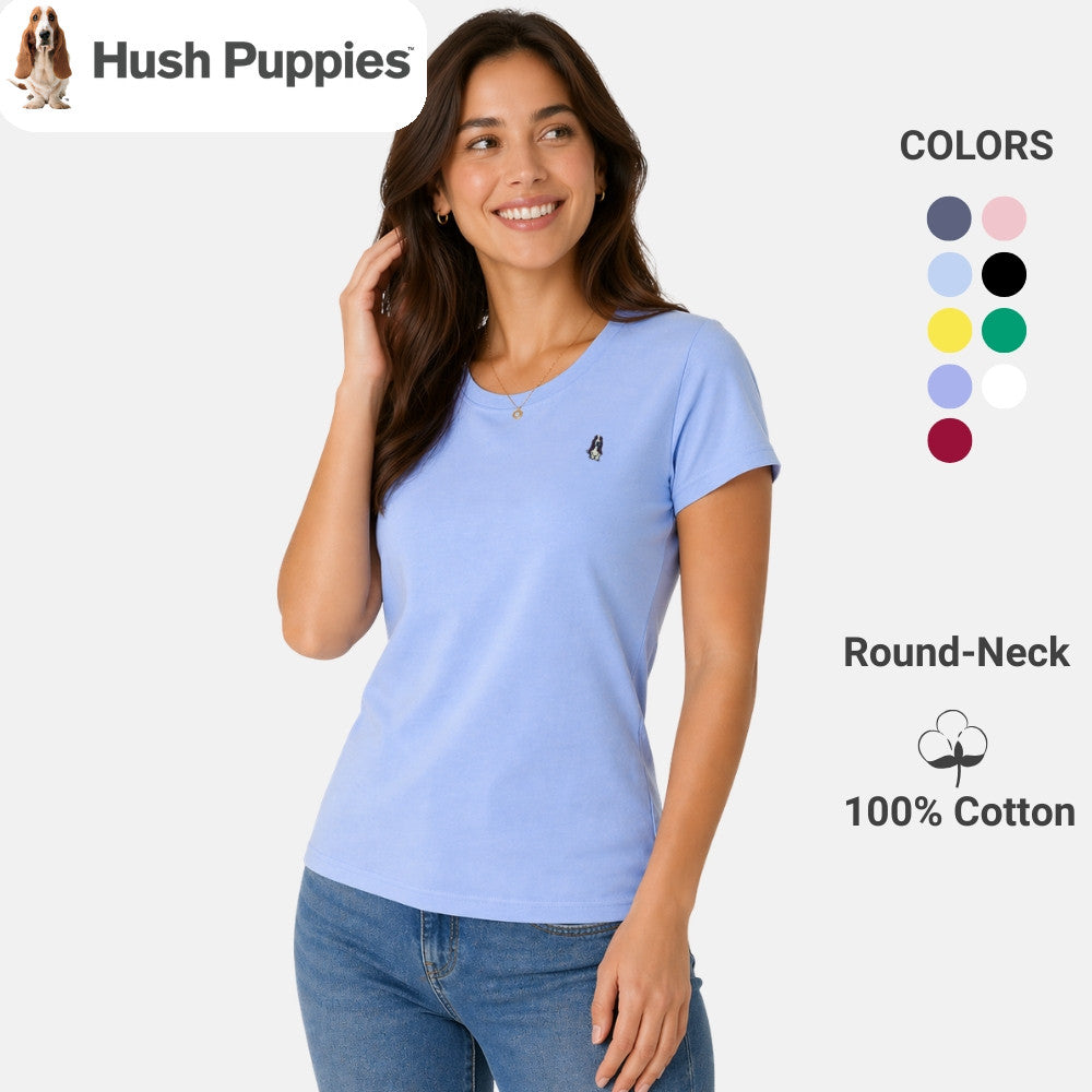 Ladies' Round-Neck Tee | 100% Cotton | HLT409439