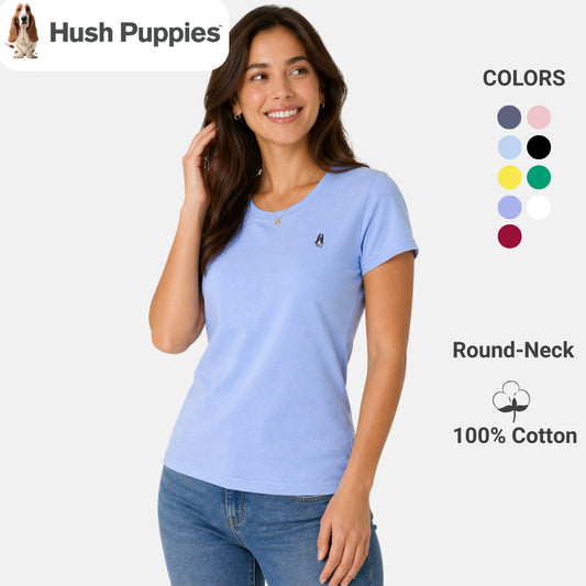 Ladies' Round-Neck Tee | 100% Cotton | HLT409439