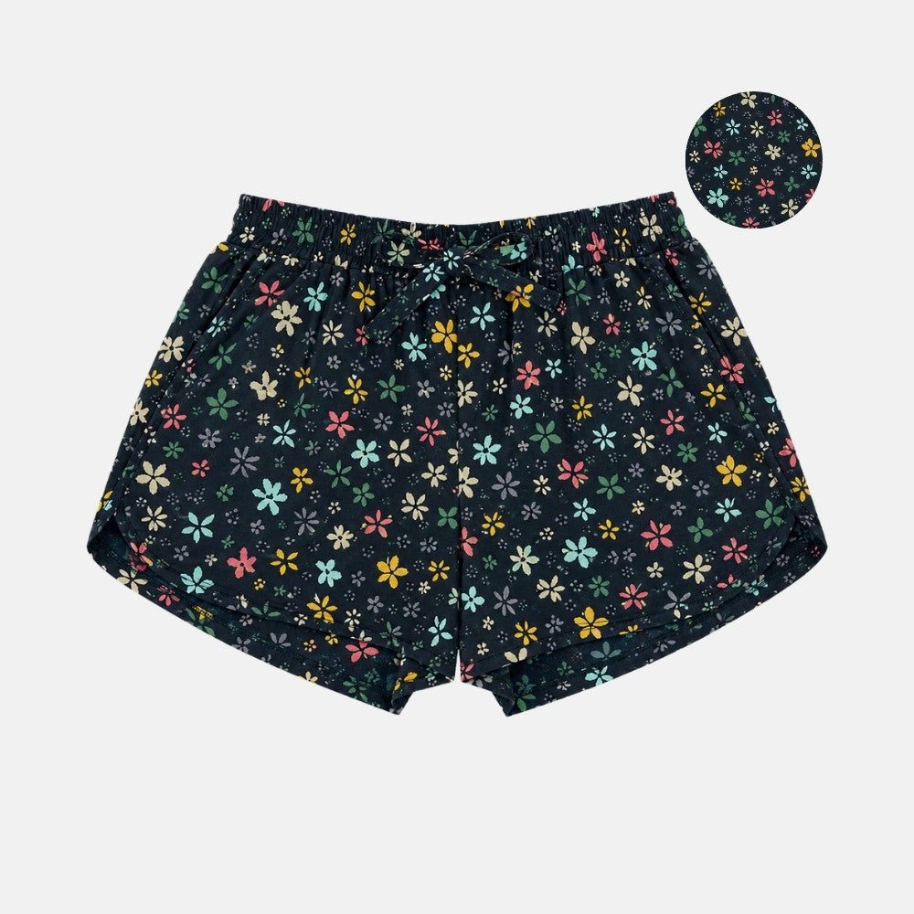 Ladies' Full Print Shorts | Cotton | HLM559690