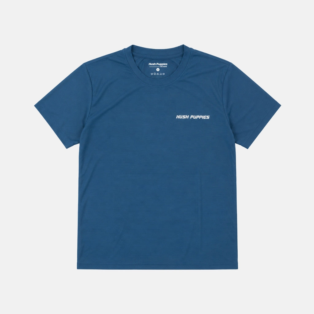 Men's Round Neck Active Tee | Quick Dry | HMT651016