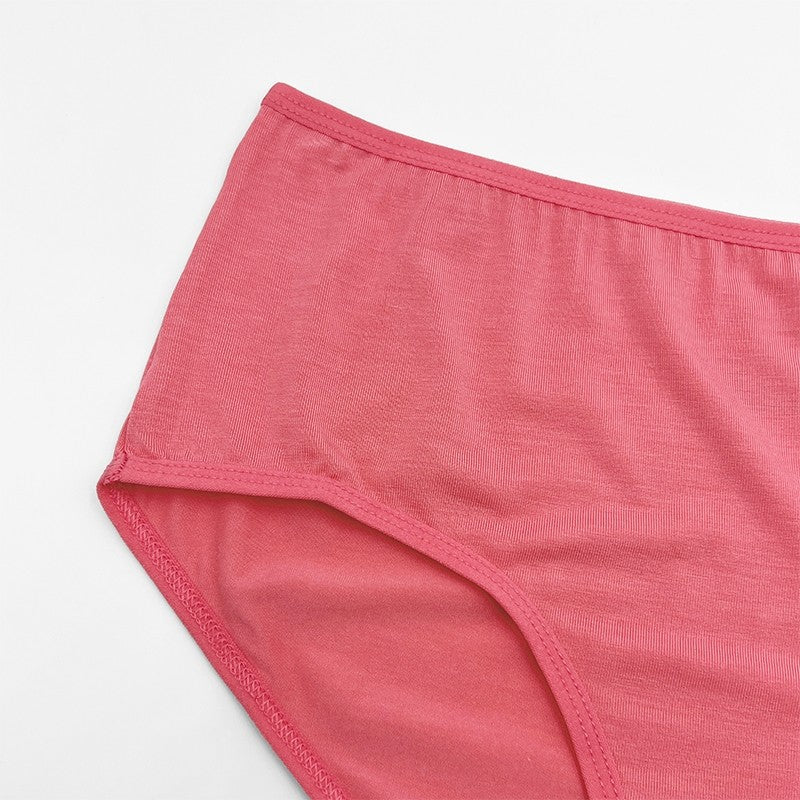 Bamboo Midi 5pcs Ladies Panties HLU409023