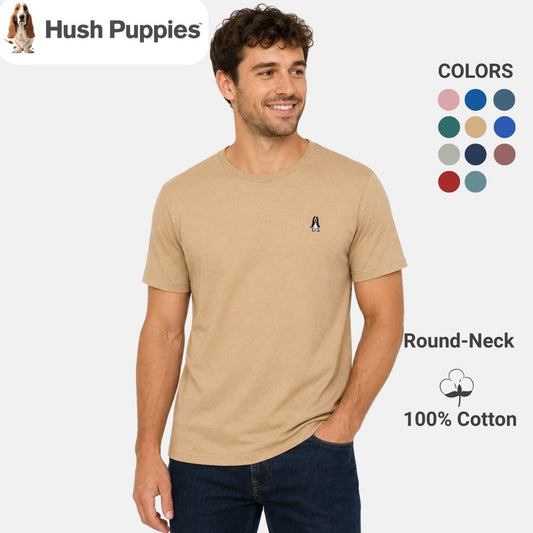 Basic Tee Round-Neck Regular Fit 100% COTTON HMT439219