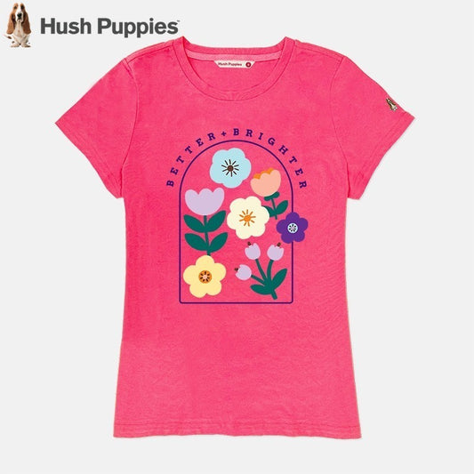Ladies' Round Neck Graphic Tee | 100% Cotton | HLT579820